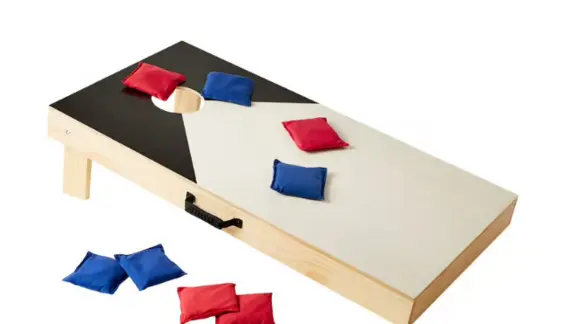 spelbord cornhole met pittenzakken